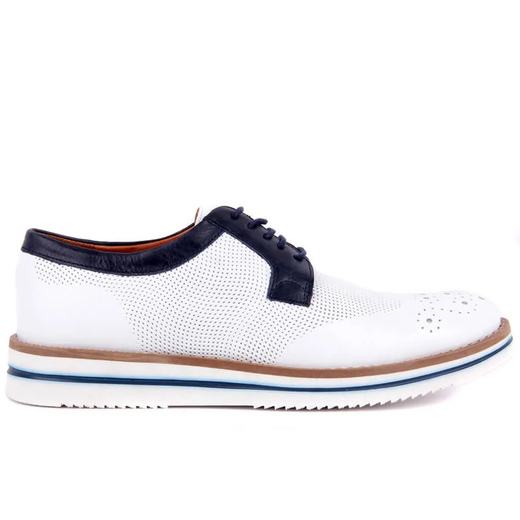 Sail-Lakers White Leather Men 'S Casual Shoes | Обувь