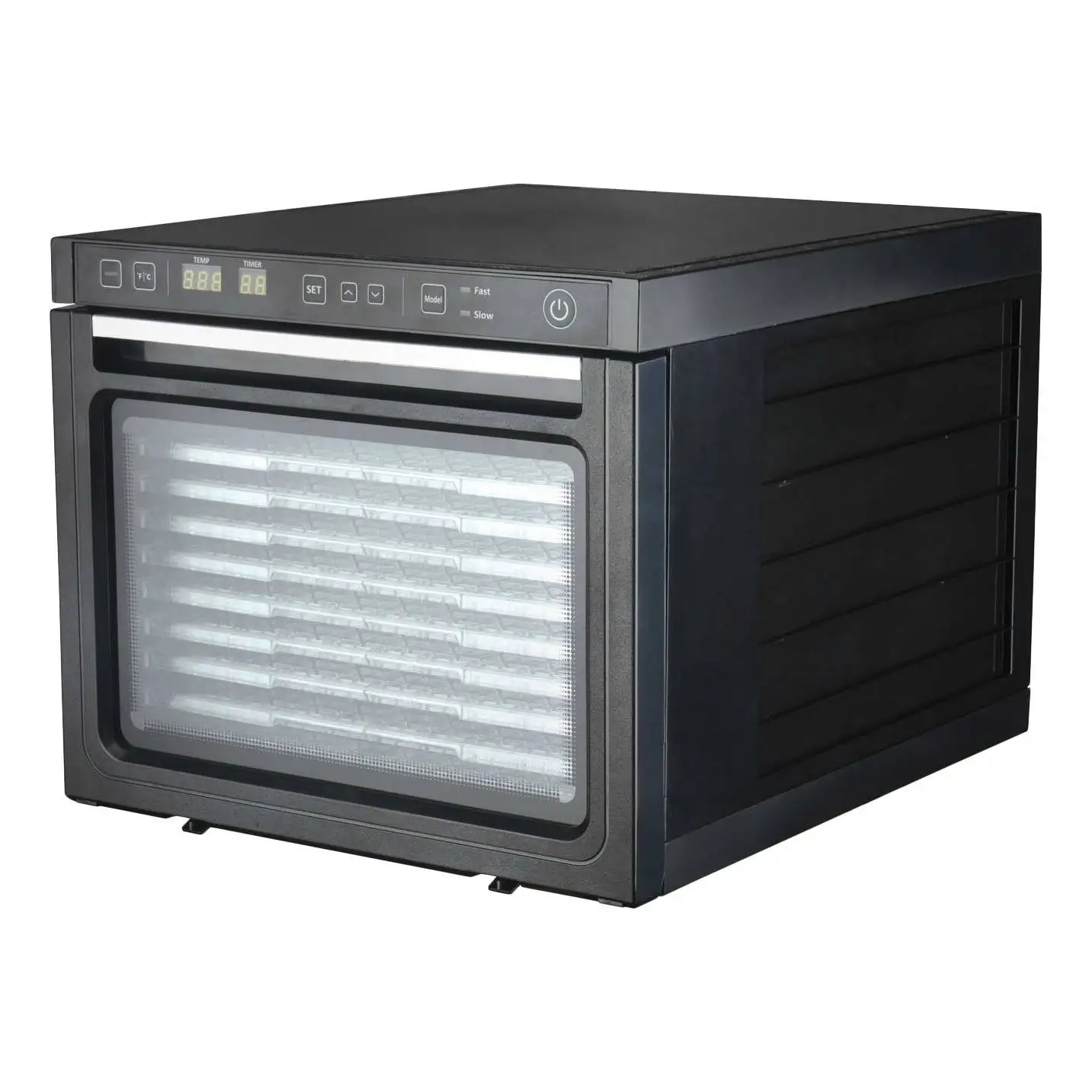 Сушилка электрическая GEMLUX GL-FD-635S (Мощность 1000 Вт, 6 ярусов, нагрев 40-70 °C, ЖК дисплей)