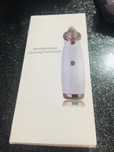 Eliminador de espinillas faciales eléctrico para acné, aspiradora de puntos negros, herramienta de limpieza de poros negros