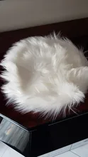 Carpet Cushion-Cover Floor-Mat Sheepskin Artificial-Blanket Long-Hair-Seat Bedroom Soft