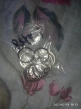 LLavero de acero inoxidable con agujeros para mujer, lote de 10 unidades, 20/23/25/28/30/33/35mm, partido redonda, regalo para hombre