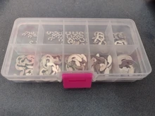 E Clip Washer Shaft-Fastener Retaining-Ring Stainless-Steel Assortment-Kit for M1.5--M10