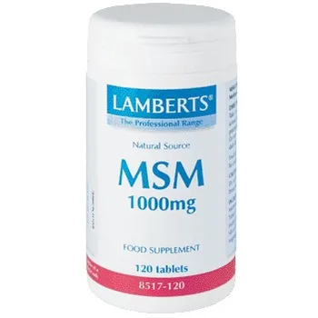 

MSM 1000 MG 120 COMP LAMBERTS