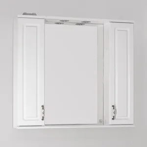 

Mirror-cabinet style line oleandr-2 Lux 90 with illumination, White (4650134470857)