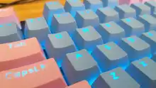 Keys Caps-Set Mechanical-Keyboard Top-Printed Gaming Cherry/sky-Theme 104-Key 
