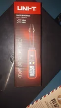 UNI-T SMD multímetro UT116A UT116C Auto de la gama de resistencia de la capacitancia del diodo (RCD) LED diodos Zener DCV continuidad medidor probador de batería