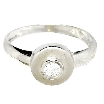 

Ring 18k white gold 18k cubic zirconia [546S]
