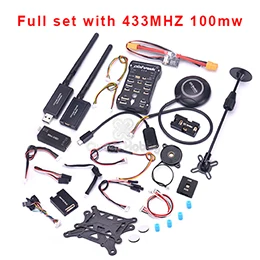 Контроллер полета Pixhawk PX4 PIX 2.4.8 M8N gps Телеметрия 433 Mhz/915 Mhz Minim OSD PM RGB PPM IEC для F450 F550 S500 ZD550 - Цвет: set 2