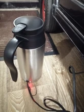 Vehicular-Kettle Electric-Pot Coffee-Mug Auto-Accessories Stainless-Steel Car 12V 
