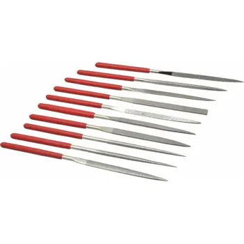 

Set of 10 mini nail files thin 140x3mm