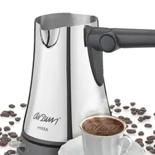 ARZUM MIRRA 1-го качества известная Турецкая греческая Кофеварка Briki электрическая машина Briki Jazwa нержавеющая сталь Цвет: Inox