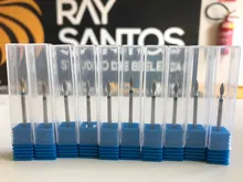 Fresas de diamante para manicura, accesorios de herramientas de pulido de Gel, 1 Uds.