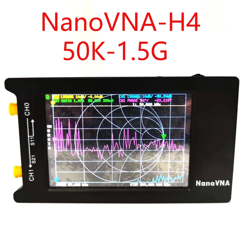 Диагональ 4 дюйма Векторный анализатор сети антенный коротких волн HF VHF UHF Talent |