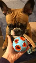 Toys Pets-Supplies Dog-Ball Dog-Chew-Toy Interactive-Ball HOOPET Food-Rubber-Balls Funny