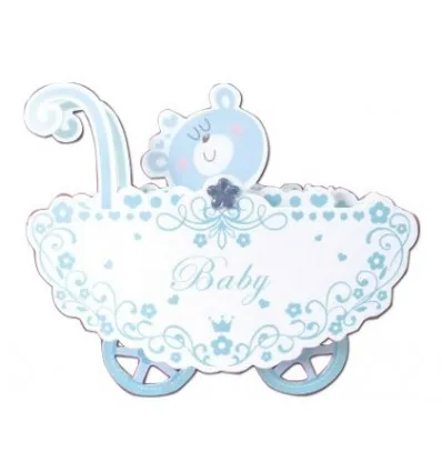  POSTCARD ARGUVAL BABY CART 3D ASSORTED MODELS 24 Units