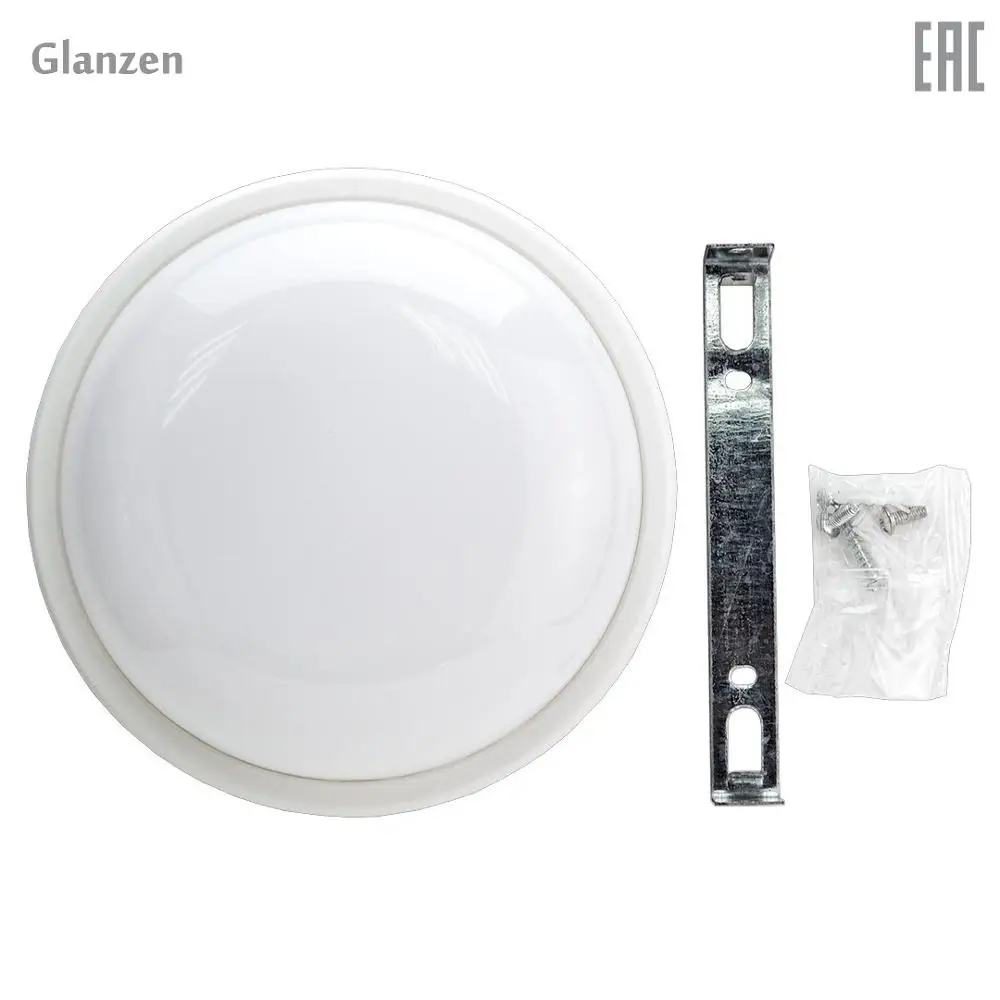 Cветодиодный светильник ЖКХ GLANZEN RPD-0001-15 круг