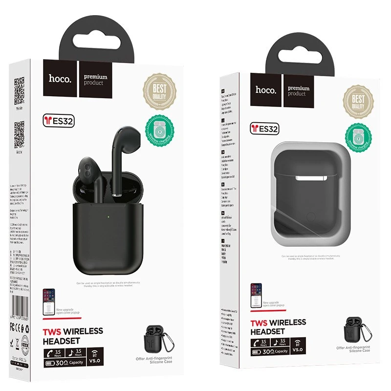 Wireless headphones HoCo es32 Black 