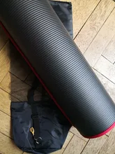 Esterilla antideslizante de Yoga de 10mm extragruesa, Almohadillas de gimnasio para hacer ejercicio NRB de 1830x610mm