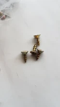 Envío Gratis 50 Uds Cruz cabeza-tornillo de rosca seca clavos de pared con cabeza plana tornillo de madera de fibra de uñas m4