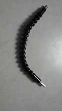 Broca de destornillador eléctrico multifuncional, manguera flexible Universal de serpiente, conexión de eje cardán, extensión blandas, varilla de enlace