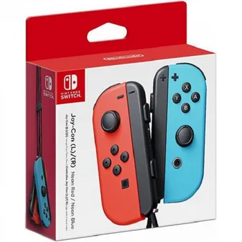 

Gamepad switch controller Joy-Con (neon red/Neon Blue)