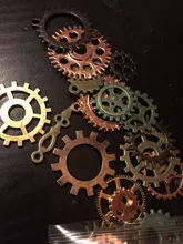 Reloj de engranaje de Metal de 50g/100g, resina UV, resina epoxi, relleno de joyería artesanal, accesorios para fabricación de moldes hechos a mano