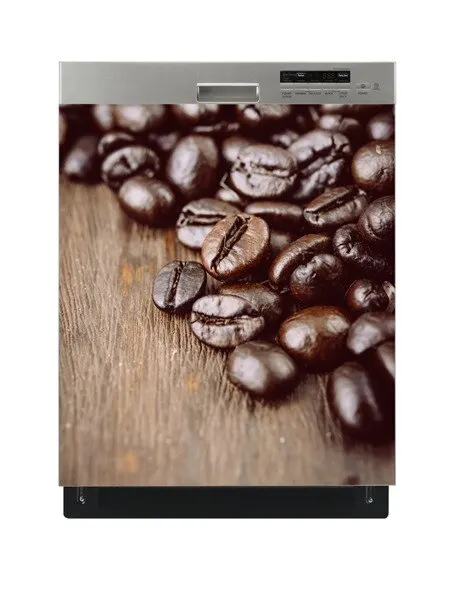 Wholesale-3D-Modern-Coffee-Bean-Dishwasher-Refrigerator-Freeze-Sticker-Art-Fridge-Door-Cover-Wallpaper-Kitchen-Wall