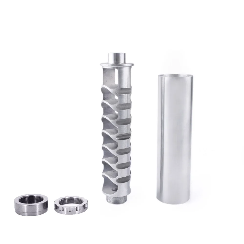  RASTP -New Spiral1/2-28 5/8-24 Car Fuel Filter Single Core Alloy For NaPa 4003 WIX 24003 Original R