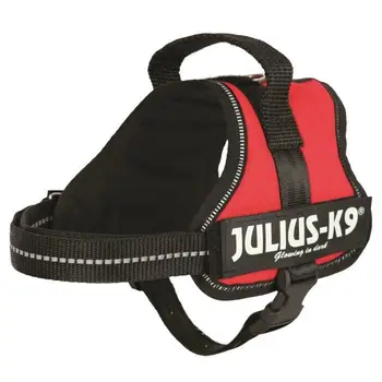 

Harness Force Julius-K9 - Mini-Mini - S: 40-53 cm-22mm-Black-For dogs