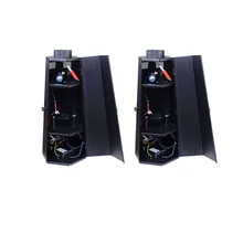 2 шт./партия, сжиженный нефтяной газ проектор, DMX512 сценический специальный эффект шестиугольник сжиженный нефтяной газ спрей пожарная машина