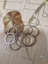 10 Pcs/Set 2020 Fashion Simple Design anillos Vintage Gold Silver Color Joint Rings Sets