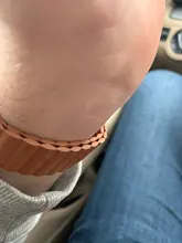 UTHAI B09-Correa de cuero para iWatch 3/2/1, 38mm, 42mm, lazo magnético para Apple Watch, banda de 40mm, 44mm para iWatch 4/5