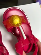 Sandalias con diseño de Mini melissa para niñas, zapatos transpirables, de verano, 2021
