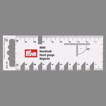 

610731 mini ruler pattern for Prym markup and measurement