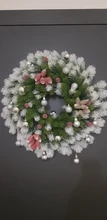 Home-Accessories Garland Flowers Wreaths Christmas-Tree-Decor Wedding-Decorative Artificial-Plants
