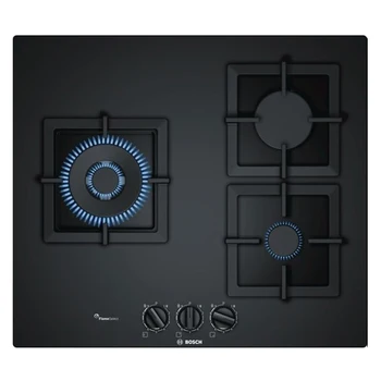 

Gas Hob BOSCH PPC6A6B20 60 cm 60 cm Black (3 Stoves)