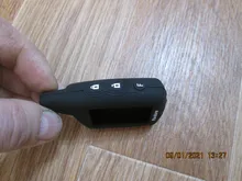 Funda de silicona para mando a distancia, sistema de alarma para coche, transmisor LCD de 2 vías, para Pandora DXL 3000 3170 3250 3290 3500 3700