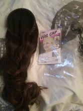 Similler-Peluca de cabello sintético largo ondulado de 22 pulgadas para mujer, pelo Afro de fibra resistente al calor, 18 estilos disponibles, colores combinados