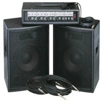 

Zh0602d12ls Speaker System kit, mixer, microphone, 2x200 W