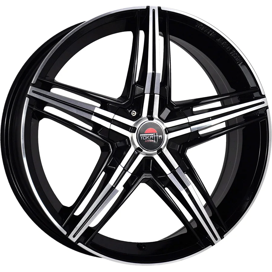 Колесный диск Yokatta MODEL-43 8x18/5x114.3 D60.1 ET45 BKF | Автомобили и мотоциклы