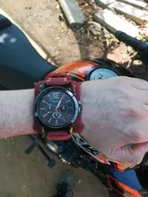 Jessingshow-Reloj de pulsera de cuarzo para hombre, cronógrafo de lujo, estilo Punk, de cristal azul, a la moda