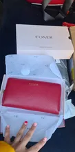 Money-Bag Bank-Holder Card-Slot Id-Case Long-Purse Wallet Lady FOXER Women Luxury 100%Genuine-Leather