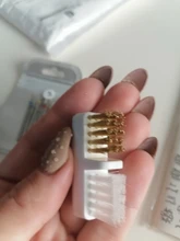 Broca de taladro de uñas, cepillo de limpieza portátil, alambre de cobre dorado, accesorios de Herramientas de limpieza, 1 Uds.