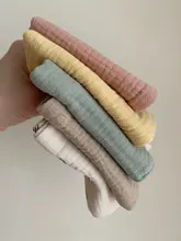 Pañuelo de tela absorbente de Toalla de Saliva bebé para bebé, toalla para recién nacido, 5 uds.