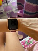 Funda protectora de Metal para Apple, parachoques de diamante ostentoso para Apple, funda para reloj Series 6 SE 5 4 3 2 1 38MM 42MM, fundas para Iwatch 5 4 40mm 44mm