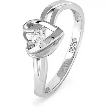 

Kabarovsky ring with 17 white gold diamonds
