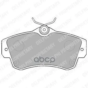 Колодки Тормозные Chrysler Pt Cruiser 1.6-2.4 00- Передние Delphi Lp1522 Delphi арт. LP1522