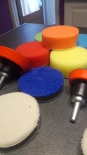 Esponja para pulir autos almohadillas de espuma búfer Kit de la máquina de pulido alfombrillas de cera para elimina arañazos