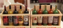 Dollhouse Model-Toys Miniature-Accessories Wine-Bottle-Set Decoration Simulation-Drinks