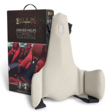 Ортопедическая спинка DRIVER HELP Белый цельнолитой эластомер